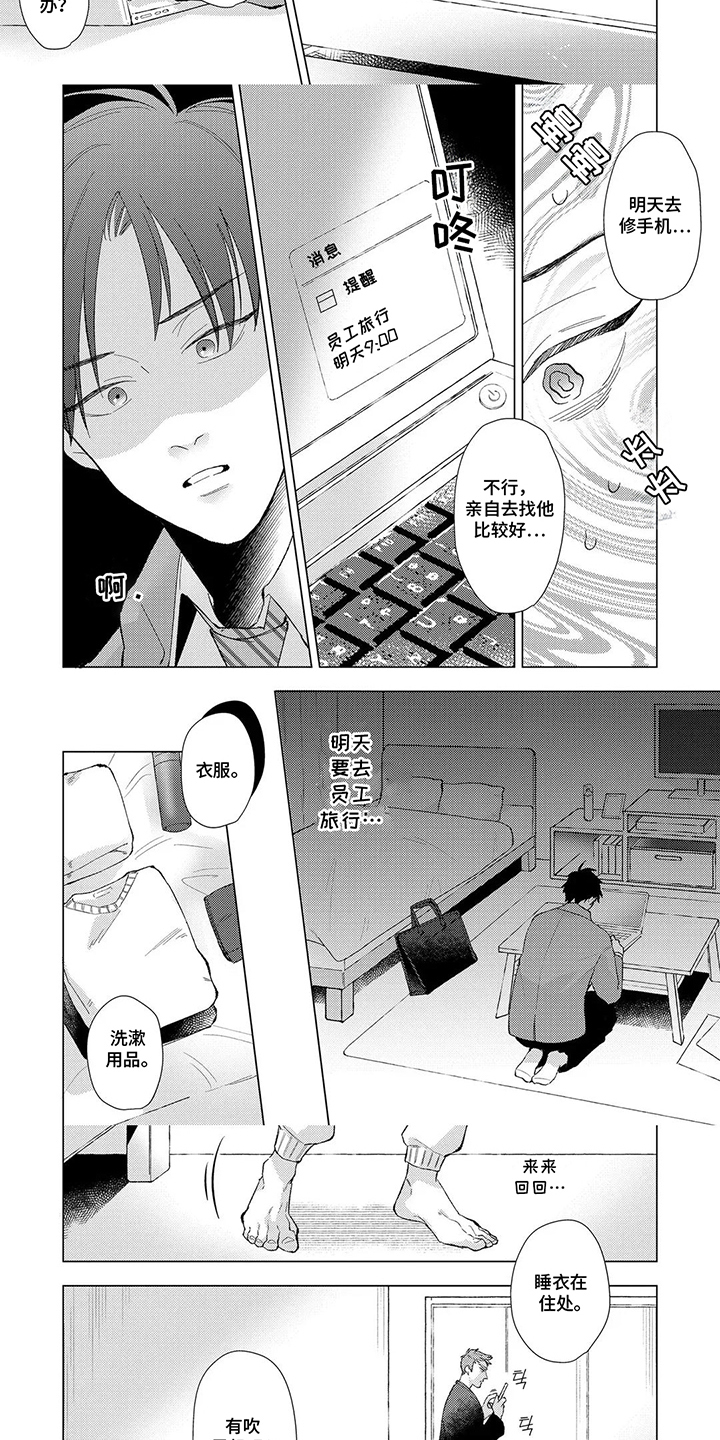 我们的爱巢漫画,第14章：员工旅游1图