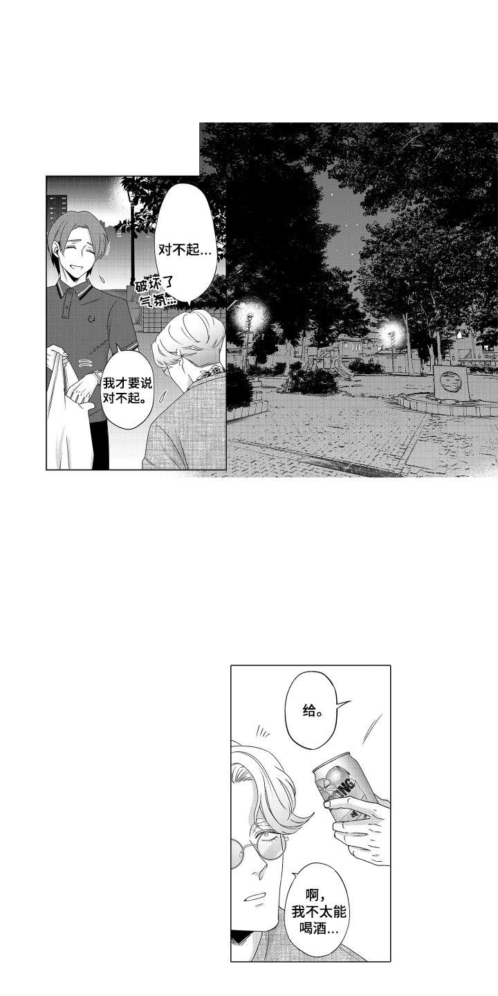 笨拙搭档漫画,第13章：喝酒1图