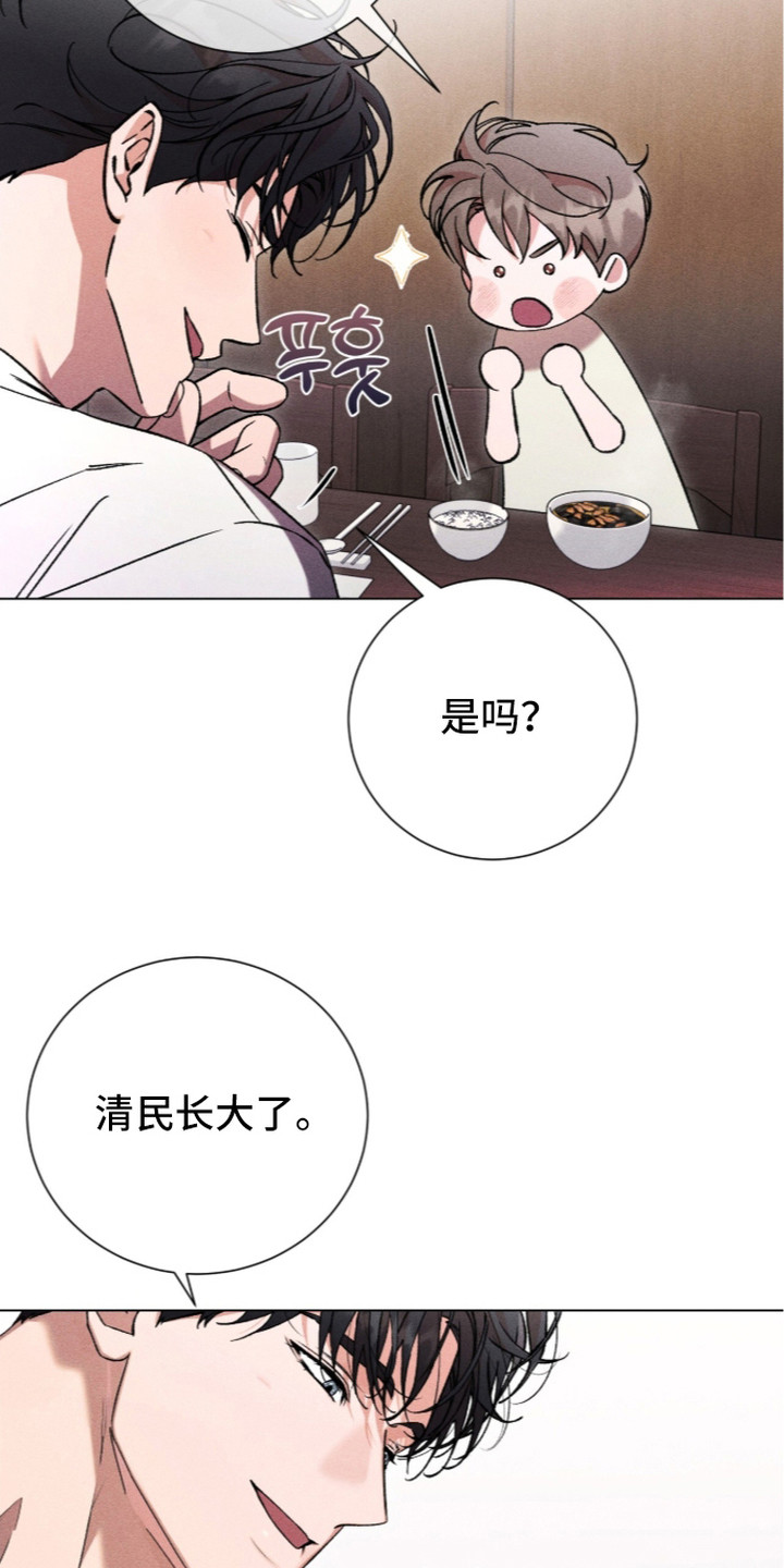 哥哥的英文单词漫画,第14章：长大了3图