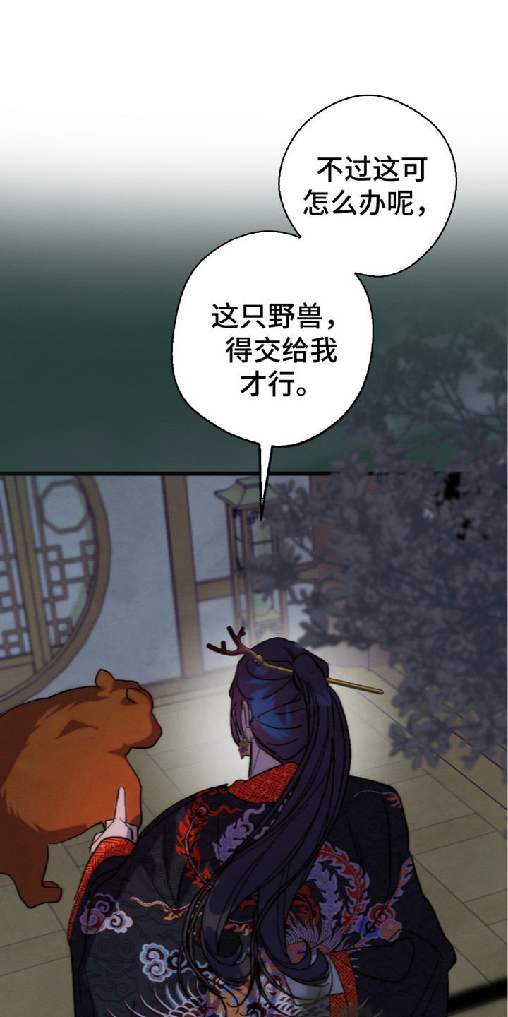 满月有什么仪式漫画,第23章：警告1图