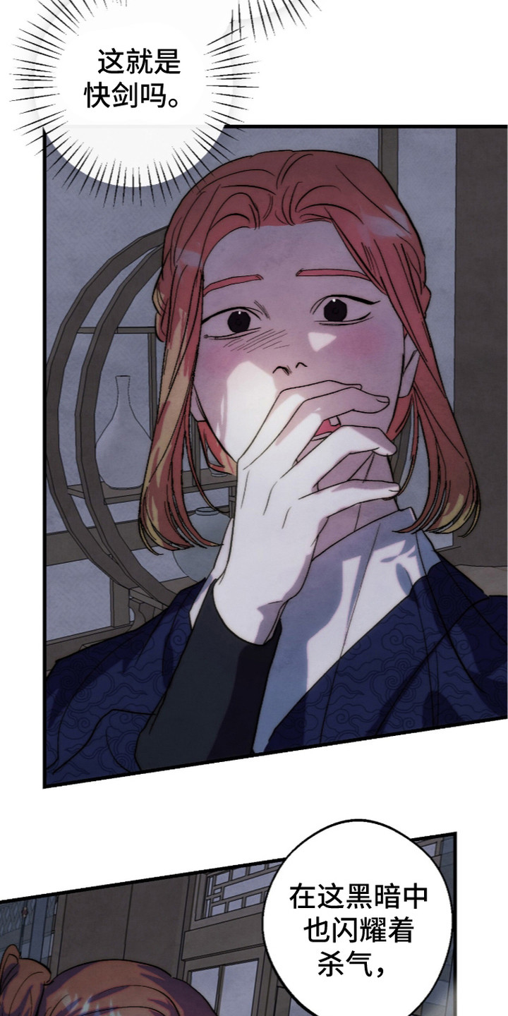 满月有什么仪式漫画,第21章：月闪剑1图