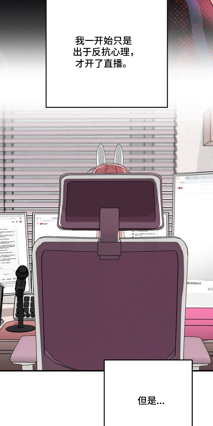 兔子与黑豹的共生关系漫画,第1章：直播1图