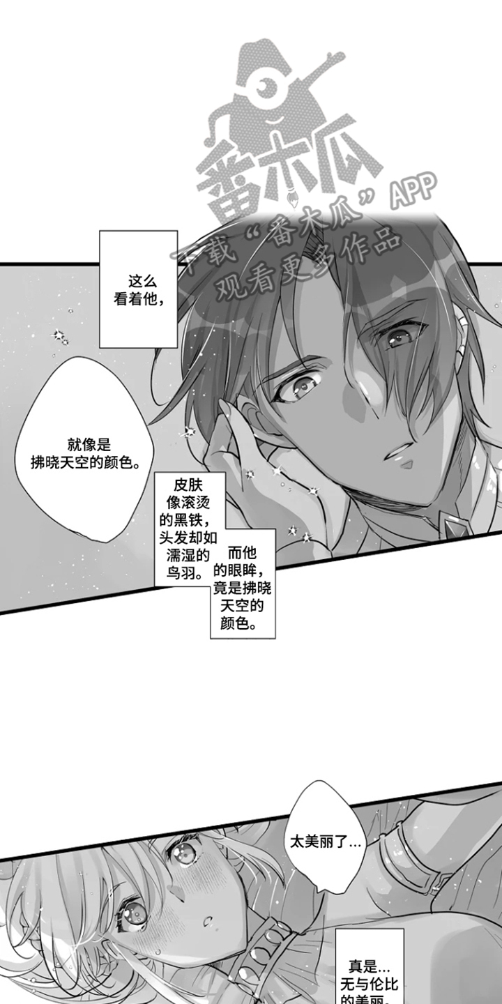被囚于爱的沙漠漫画,第8章：无与伦比的美丽5图