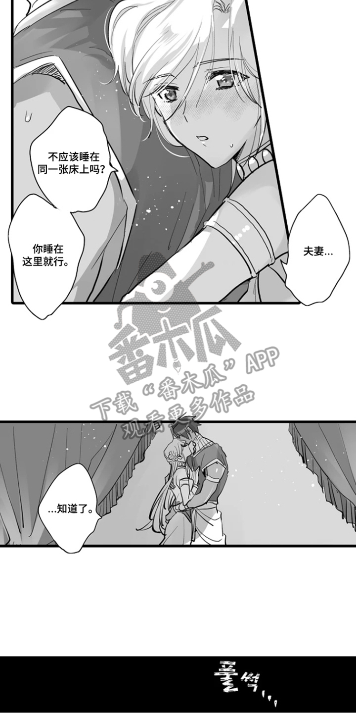 被囚于爱的沙漠漫画,第8章：无与伦比的美丽3图