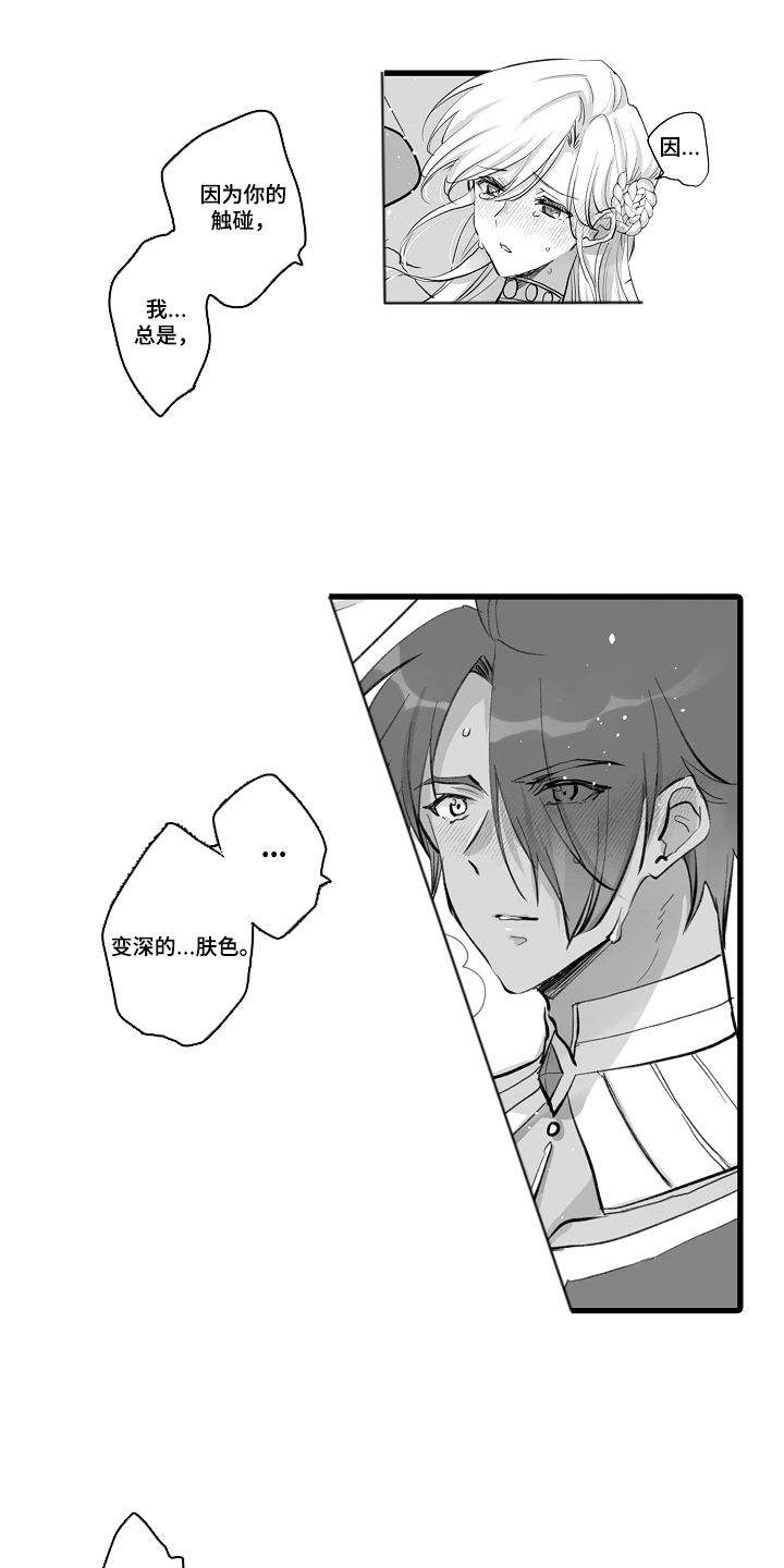 被囚于爱的沙漠漫画,第9章：令人害羞的事实1图