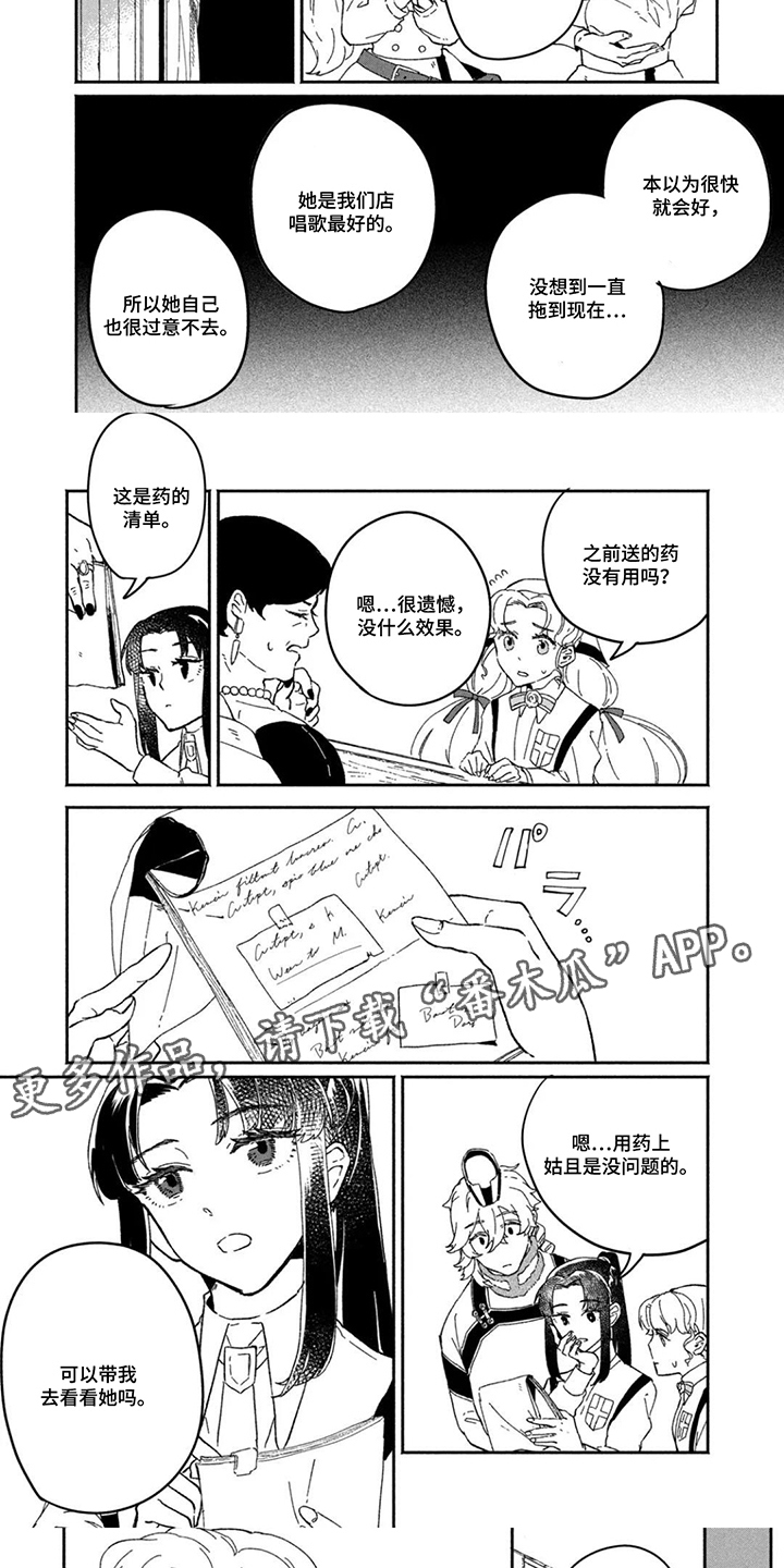 不死新郎与毒花漫画,第13章：束手无策5图