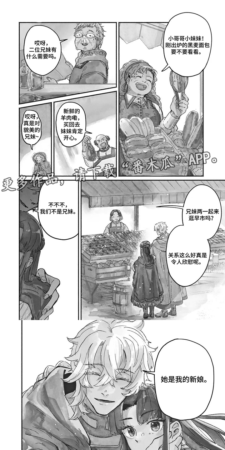 不死新郎与毒花漫画,第5章：言情小说1图