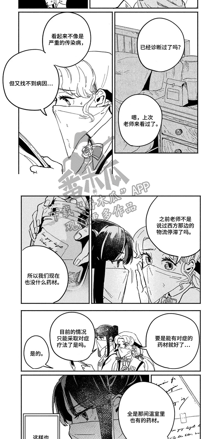 不死新郎与毒花漫画,第13章：束手无策2图