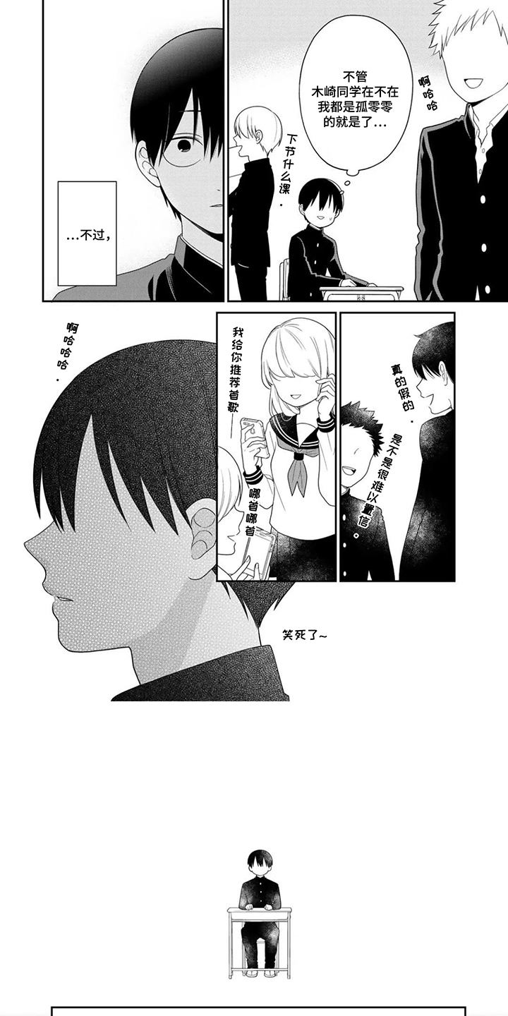 不良与犬漫画,第7章：安静的教室1图