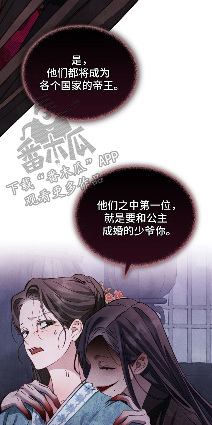 绯瞳禁婚漫画,第4章：未来的使命4图