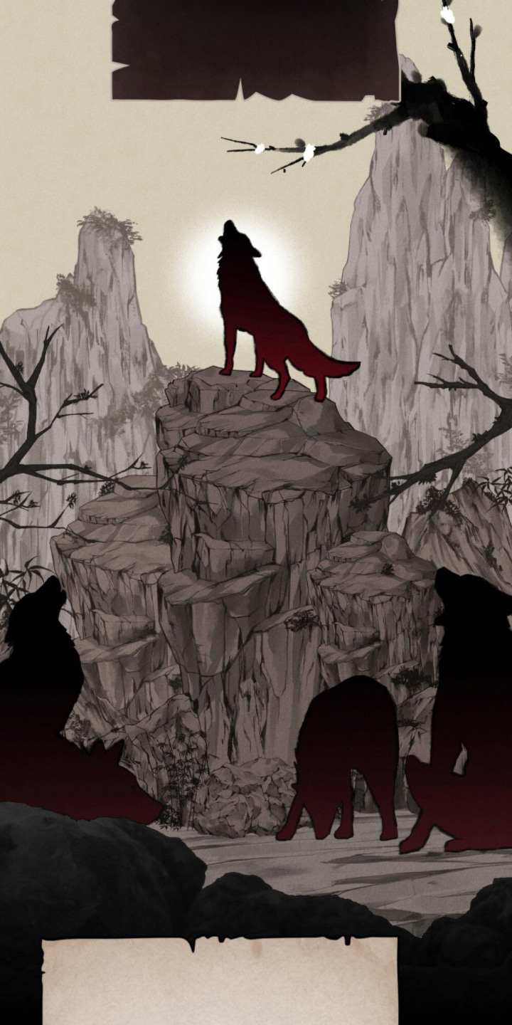 暖冬孤狼伴漫画,第2章：半人半兽3图