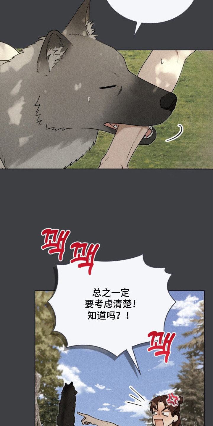 暖冬孤狼伴漫画,第8章：巧合1图