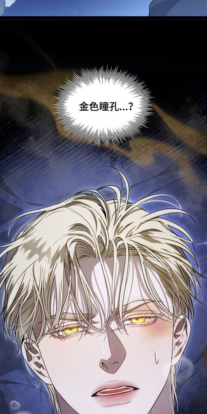 强制吻痕漫画,第26章：金色瞳孔1图