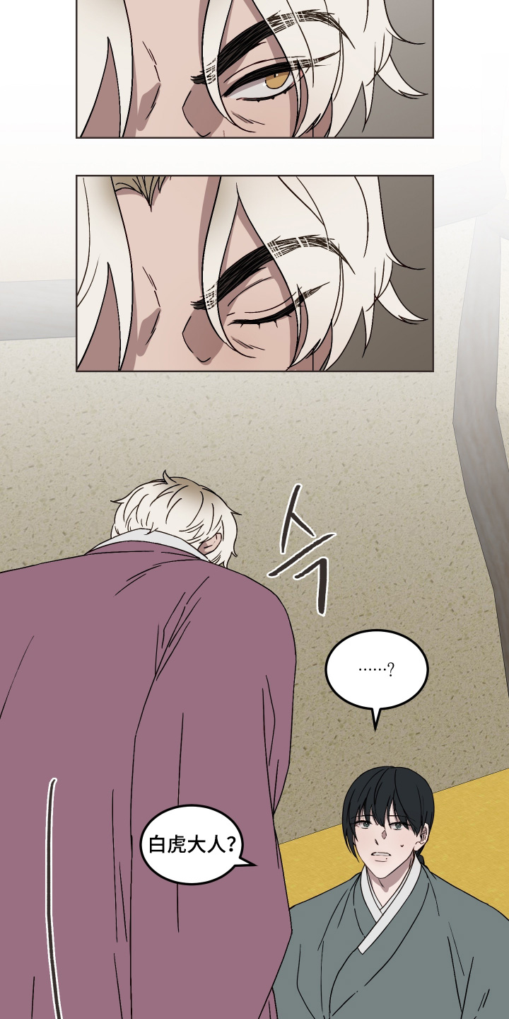 白虎之王漫画,第13章：你做什么1图