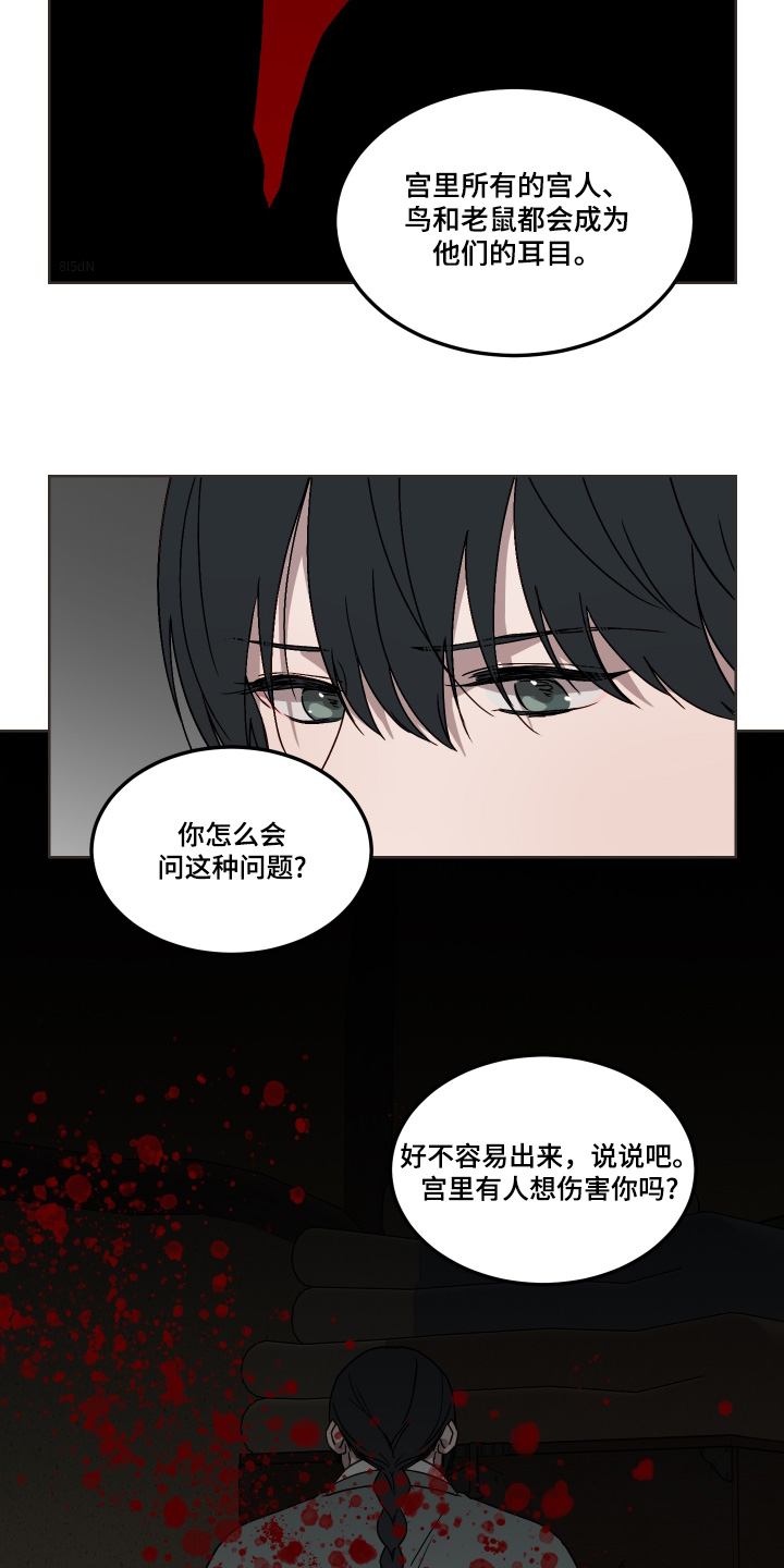 白虎之王漫画,第13章：你做什么2图