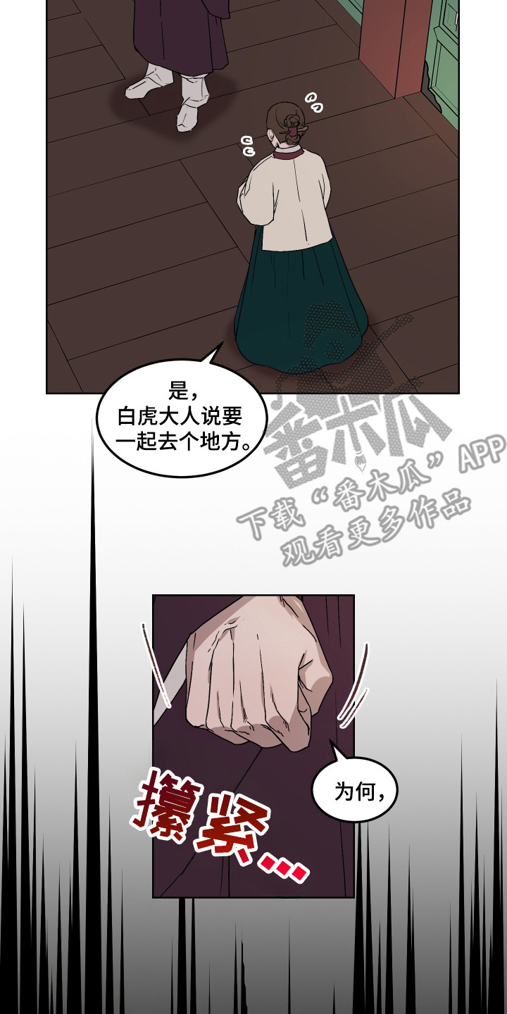 白虎之王漫画,第12章：集市5图
