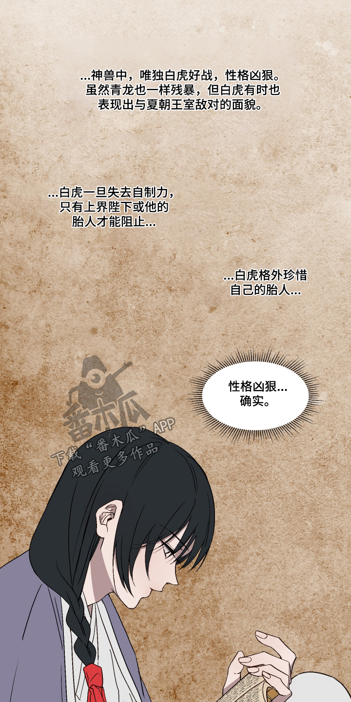 白虎之王漫画,第23章：看书2图
