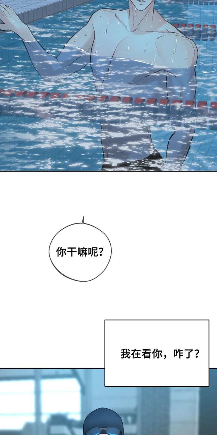 冲刺吧泳池冠军漫画,第40章：一起游泳3图