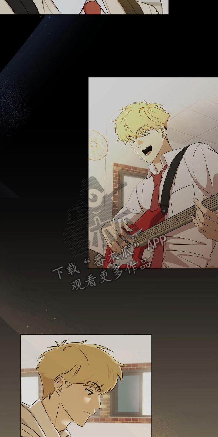 电吉他和民谣吉他弹法一样吗漫画,第27章：原唱歌曲5图