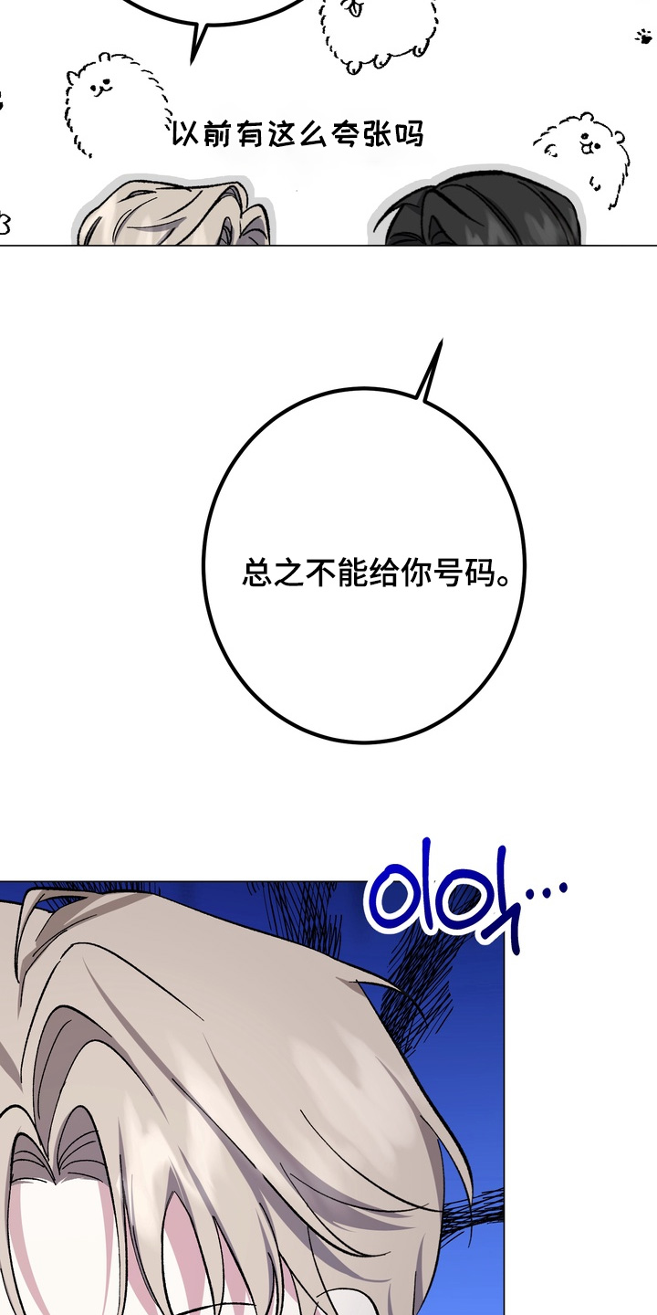 躲不开逃不掉文案漫画,第14章：给我号码5图