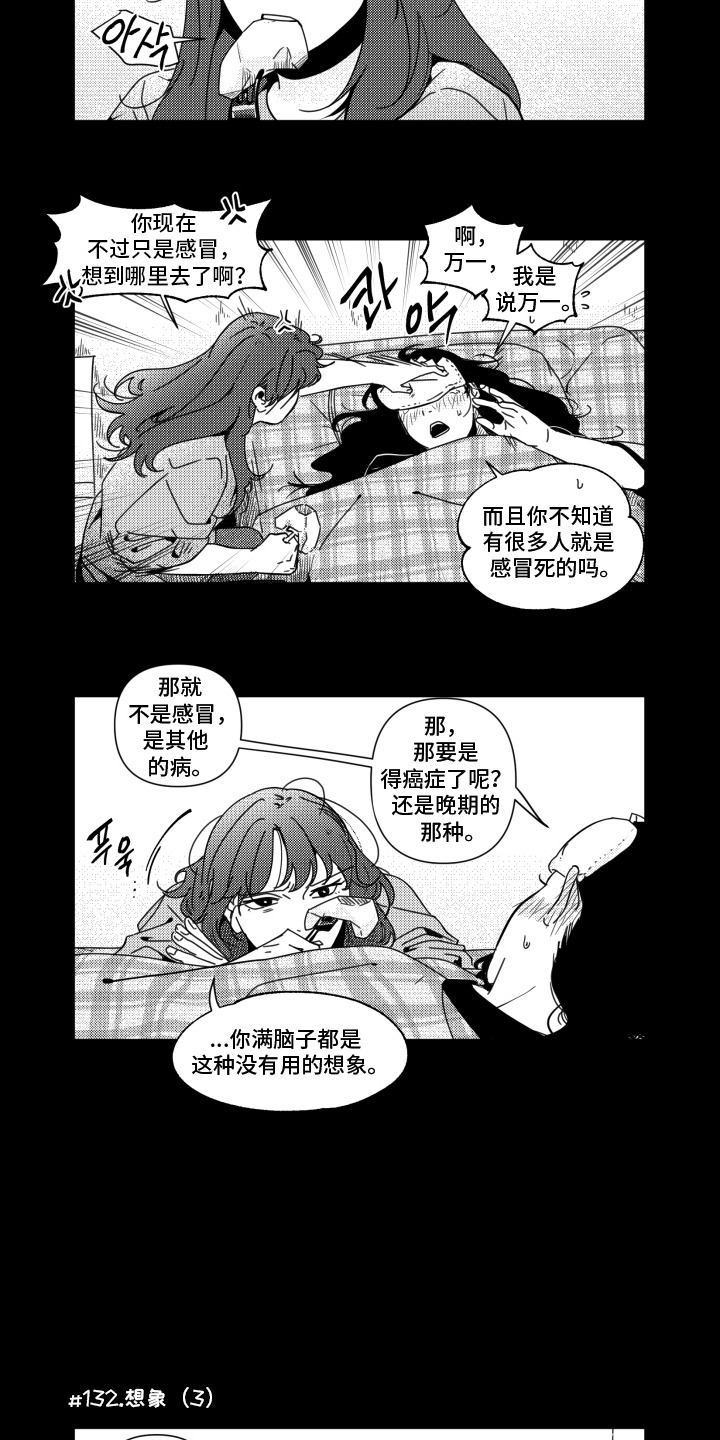 旧爱易燃漫画,第15章：想象4图