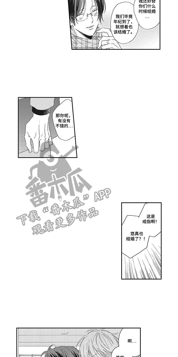 意外的甜蜜漫画,第11章：好久不见4图