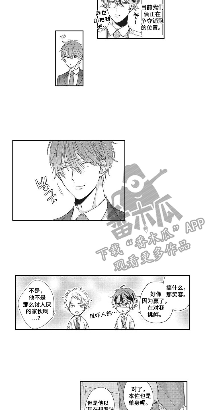 意外的甜蜜漫画,第1章：同事4图