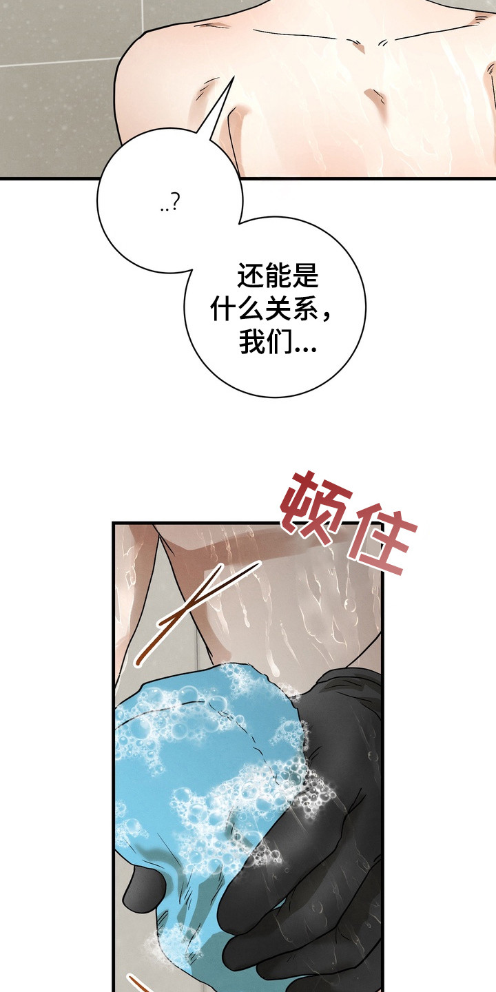 邋遢犬与洁癖猫漫画,第14章：什么关系5图