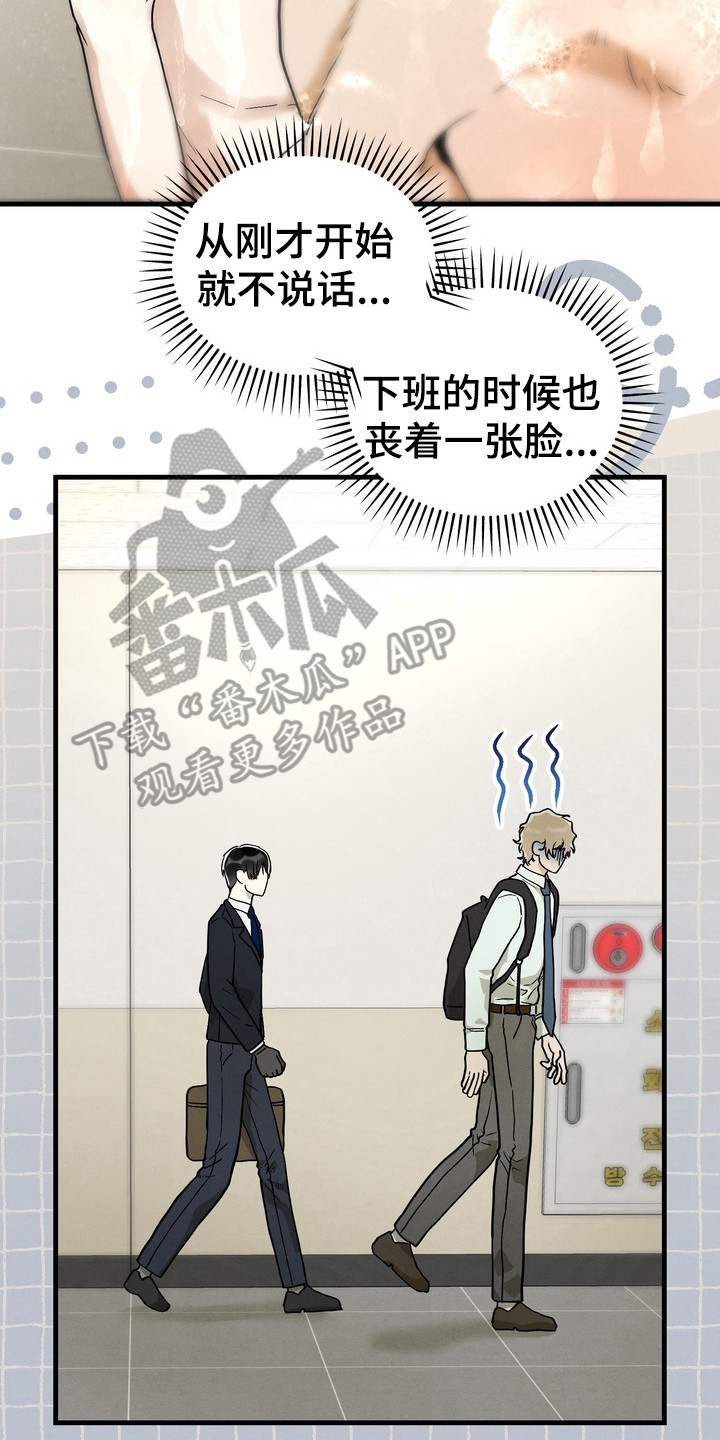 邋遢犬与洁癖猫漫画,第14章：什么关系5图
