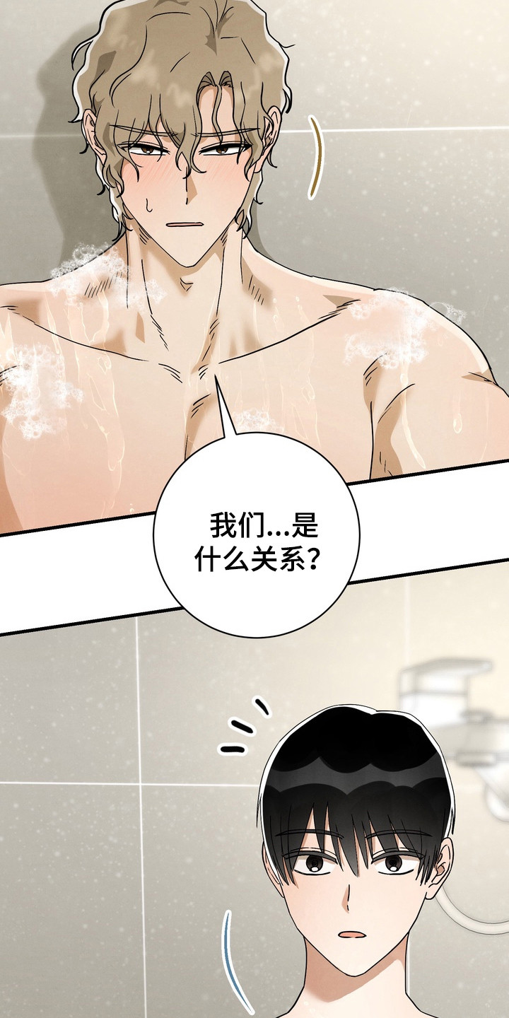 邋遢犬与洁癖猫漫画,第14章：什么关系4图