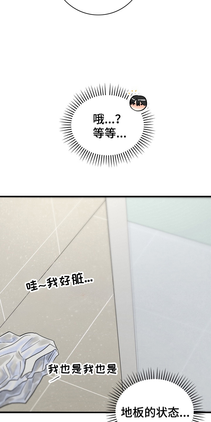 邋遢犬与洁癖猫漫画,第6章：又弄脏了1图