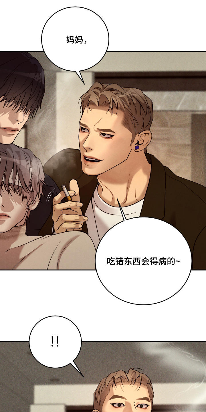 点燃的是香烟燃烧的是生命漫画,第26章：他的未婚夫5图