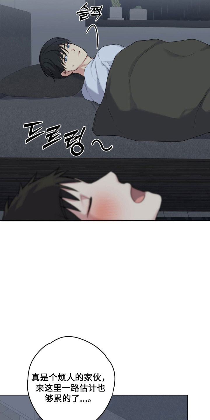 悲哀的幻觉漫画,第45章：突然敲门4图