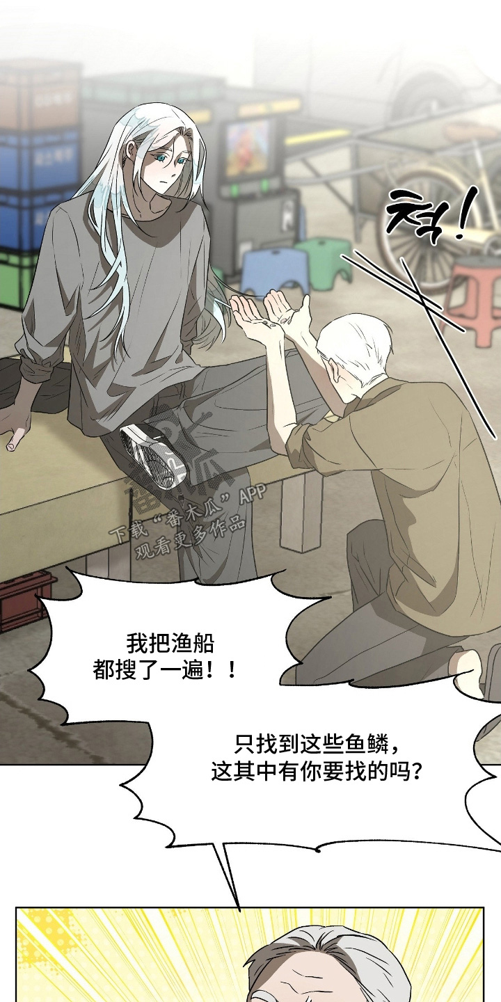 钓个人鱼当室友漫画,第22章：鱼鳞3图