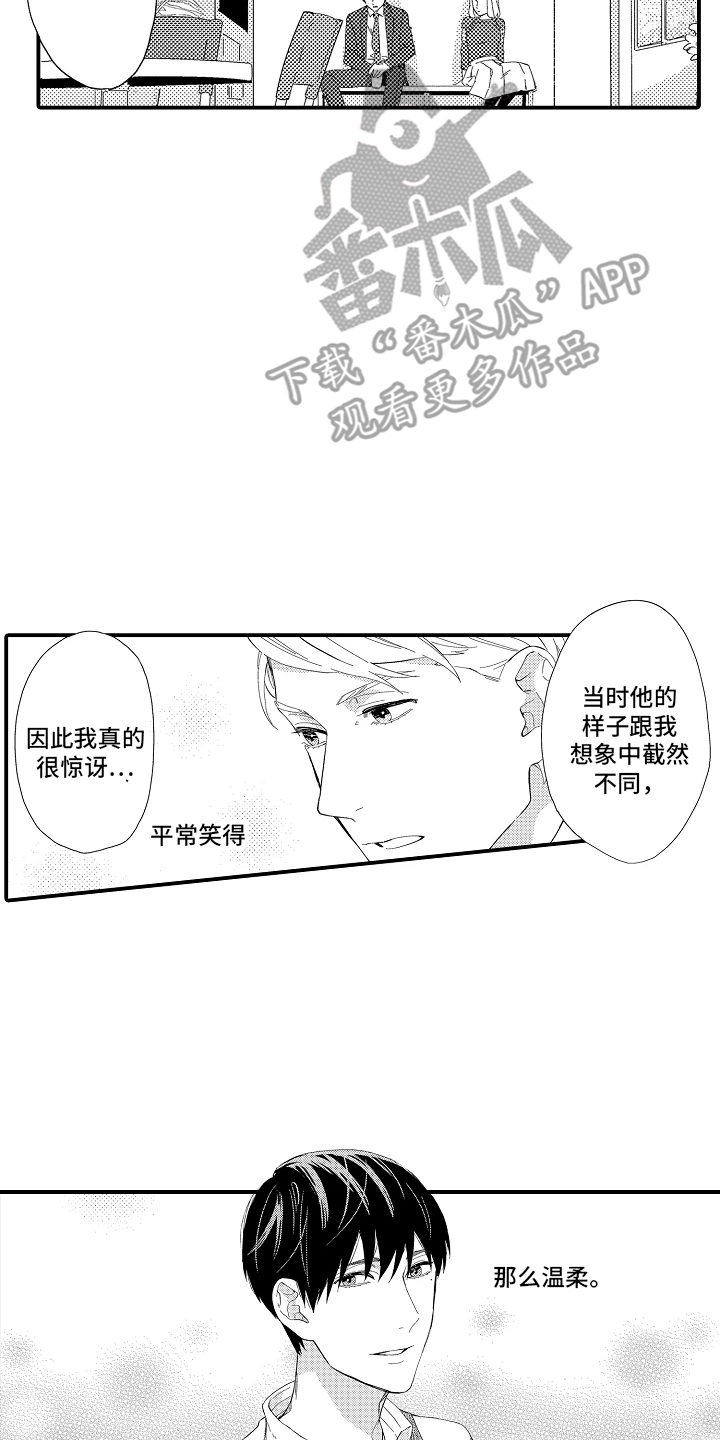 书店的恋爱絮语漫画,第7章：惊吓1图