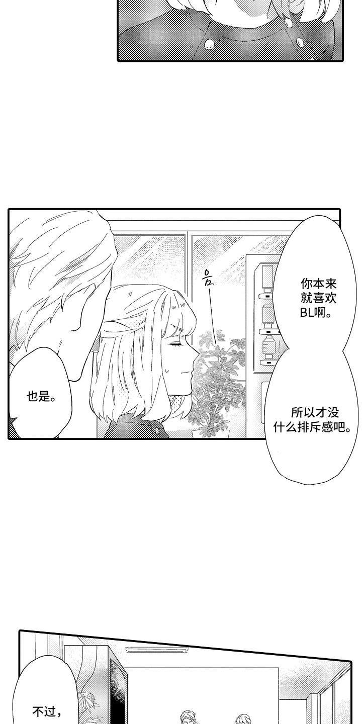 书店的恋爱絮语漫画,第7章：惊吓5图