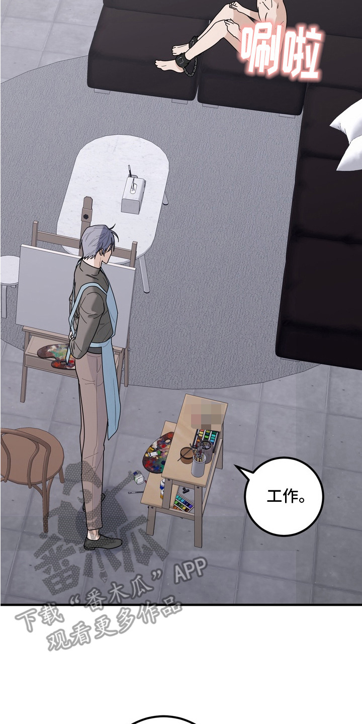 特殊开发虚妄之爱角色人气排行漫画,第10章：赝品画家4图