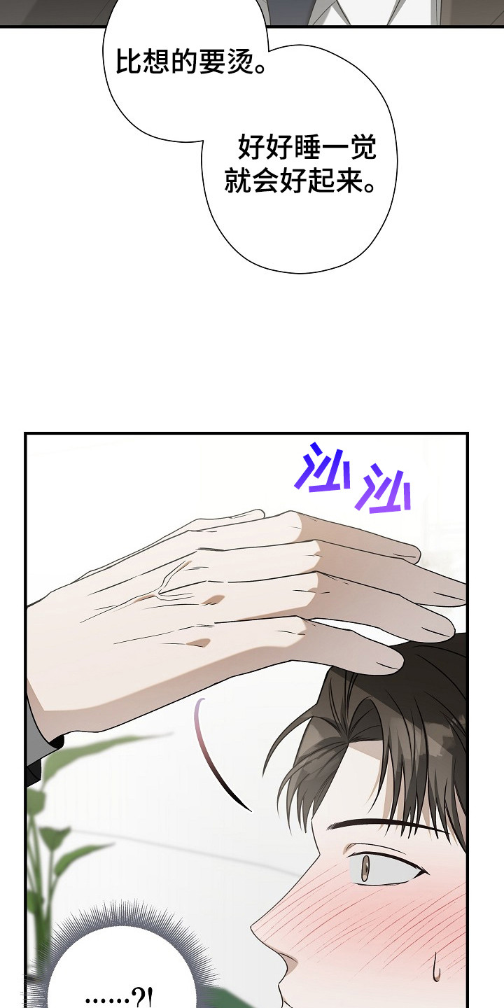 标记我的首席漫画,第16章：摸额头5图