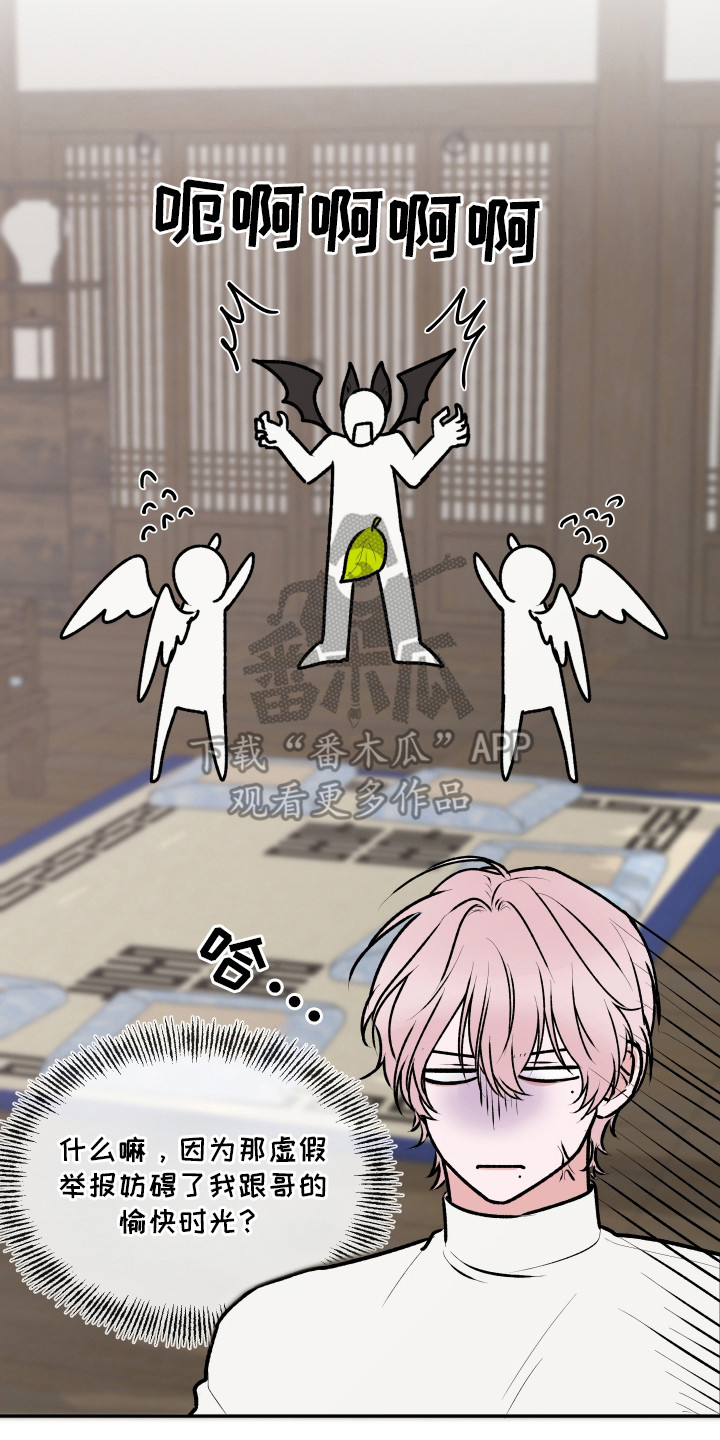 恋爱蝙蝠不想飞漫画,第16章：大灵物4图