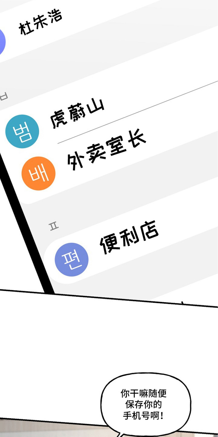 命中犯虎漫画,第15章：电话号码5图