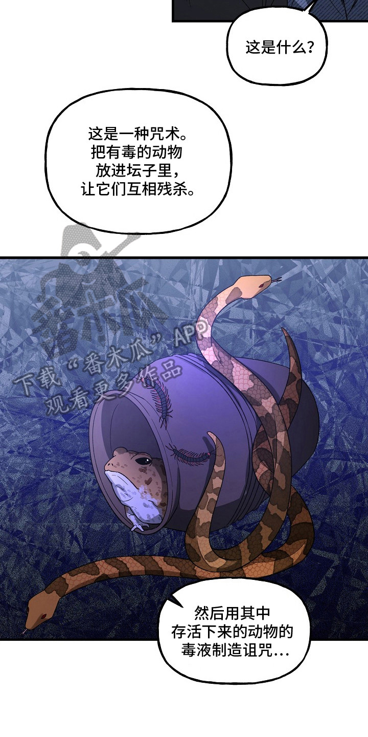 命中犯虎漫画,第9章：咒术4图