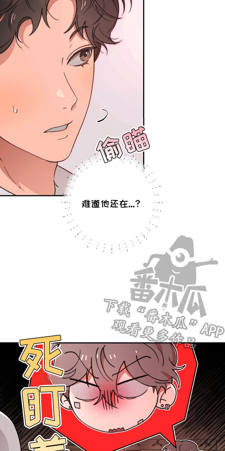 幸运熊先生漫画,第9章：盯着看4图