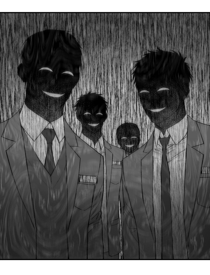 完美面具下的伪装漫画,第2章：什么表情来着5图