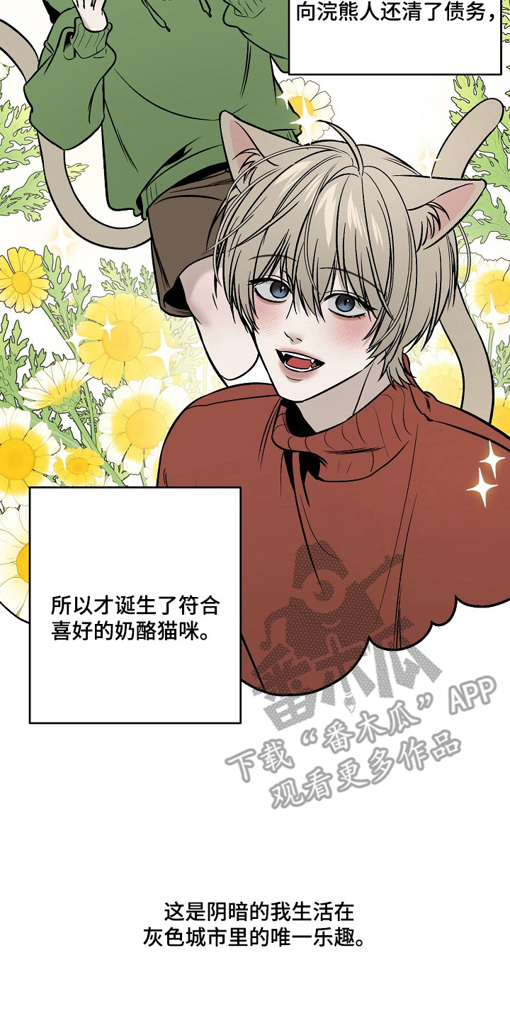 侵蚀猫咪日记漫画,第2章：兽人游戏2图